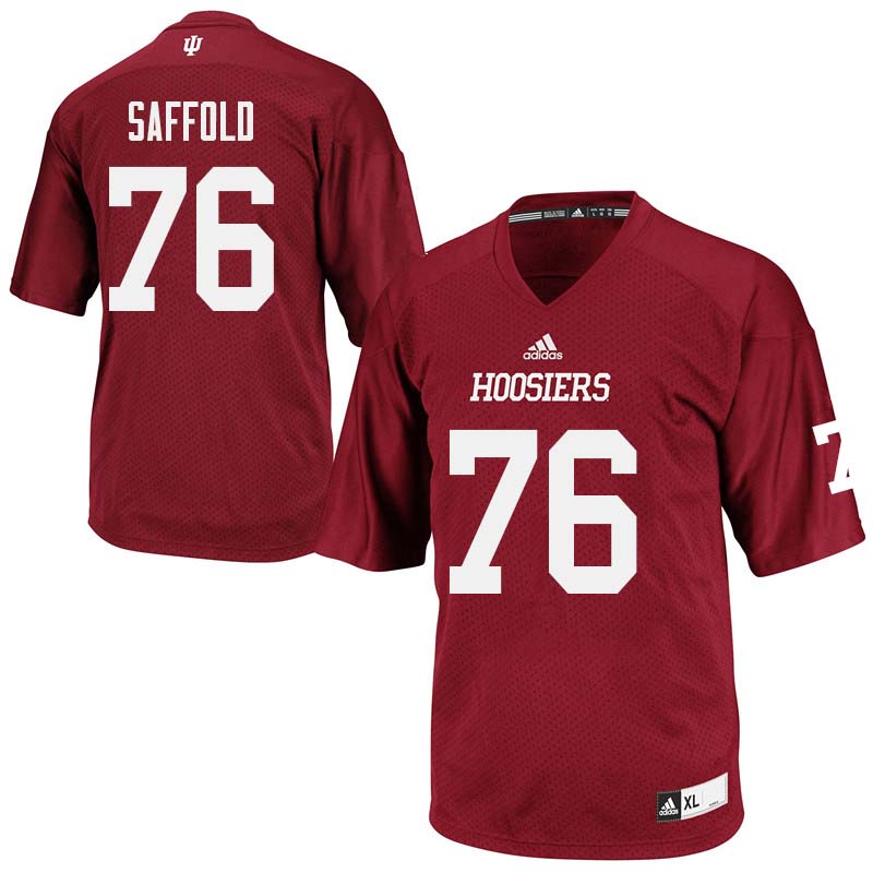 Men #76 Rodger Saffold Indiana Hoosiers College Football Jerseys Sale-Crimson
